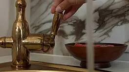 Does this skinny teen get fucked and creampied in cowgirl?