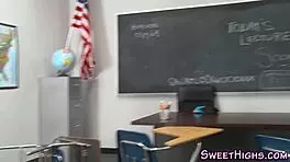 I watch brunette teen suck big cock