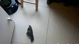 Slim Asian Petite Girl Feels Intense Balcony Pleasure