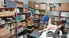 Brunette In Police Uniform Faces Denial From Suspected Thief During Tense Interrogation