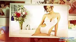 Japanese teen in student uniform cosplay compilation