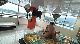 Boss's wife shares bed and gets creampied in hotel 1-2 Fullonxred