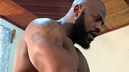 Muscular neighborhood dude pounds me hard with raw power outdoors I scream in ecstasy