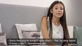 why does this sensuous kitten finger her yummy vagina until climaxing so wildly?