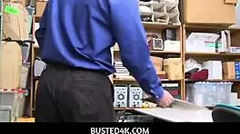 busted4k - blonde sexy milf adira allure steals and gets punished