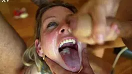 Sammm Lent to Friends for Gangbang and Squirting