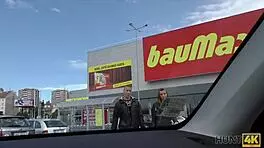 In this hidden outdoor scene, I bought a young European pussy for cash while shopping. Getting a blowjob and fingering her.