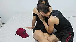 Inviting a Beautiful Latina with Big Ass for Water, Leading to Drunken Homemade Fun