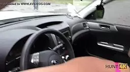 In this hidden outdoor scene, I bought a young European pussy for cash while shopping. Getting a blowjob and fingering her.