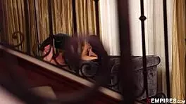 Erotic petite blonde gal ritchie gets clothes ripped and deepthroat fucked hard