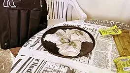 young 18+ flashing anal in homemade fitness video