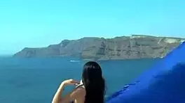 Glamour latina model fucks photographer after photoshoot in greece, so sexy.