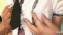 japanese fuck doll akina sakura moans with two horny guys uncensored