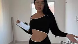 i sucked that hot real estate babe's tits while she showed the apartment, man