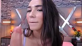 Slim Chick Teases And Masturbates On Live Cam