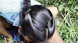 My Indian College Girlfriend's Adventure In The Jungle