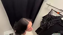 Stepmom deepthroats stepson in the car for creampie