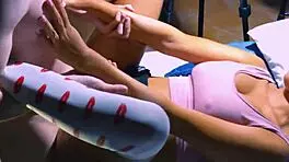 Shy Teen Schoolgirl Boldly Fucks Her Nerd Friend in Her Room While Parents Are Away, Reaching Intense Orgasm.