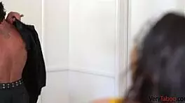 lonely stepdaughter touches stepdad inappropriately