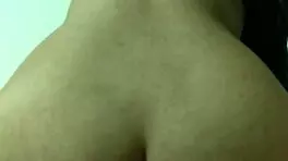 Homemade amateur reverse cowgirl with brunette bouncing on big cock