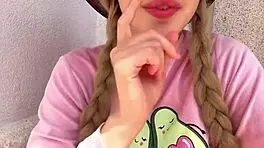 my neighbor was watching me while i was squirting very horny in my garden