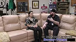 dr tampa checks mara luv at university entrance 😏