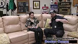 dr tampa checks mara luv at university entrance 😏