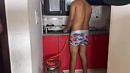 Oh My Neighbor Cooks, Now Cook My Wet Pussy With Your Huge Cock In Hot Latina Action!