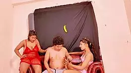 uttaran20 narrates a tale where she shares the bed intimately with her husband and another