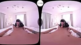 Japanese maid says, 'Let me wake you up with my big ass and uncensored fun!'