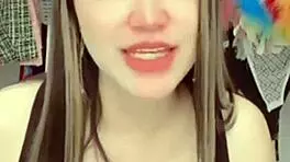 A teen 18+ with big tits explores her sexy pussy in this narrative