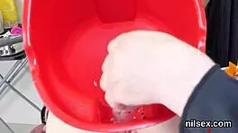 Hey, sexy teen 18+ gets her asshole brutally treated in assylum with ass to mouth action