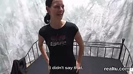 Exceptional Czech Teen Gets Seduced In Shopping Centre And Drilled Pov