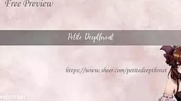 Hands And Feet Tied Sloppy Throatfuck In Two Positions With Cum Swallow