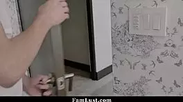 Cute Step Sister and Step Mom Threesome with Step Brother in Hardcore Group