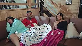 I Feel So Thrilled As My Wife's Friend Visits And We Share An Intimate Shower Moment Together