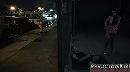 Amateur bondage ties up teen for extreme outdoor solo domination.