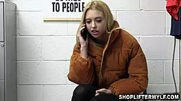 i got fucked by a weird pervert security officer aaliyah love and chloe cherry as a deal for shoplifting.