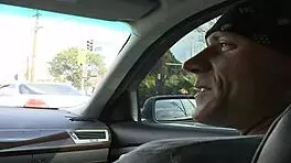 Slender teen with pigtails meets a stranger for a deep conversation