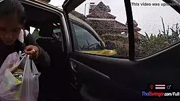 hey, this amateur teen 18+ couple travels and fucks in the thai mountains