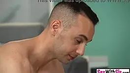 Horny Stepbro Helps Tiny Russian Stepsis Exercise And Fucks Her