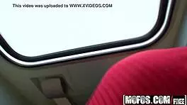 angel wicky gets picked up and fucked in the train toilet