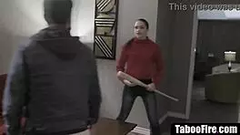 So, you think this hot brunette can handle getting fucked hard by a creep?