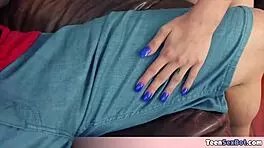 Sally With Her Pigtails Is Too Much To Resist Time For A Nice And Rough Stepsister Fuck