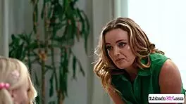 Milfs Lick Stepdaughters Petite 18+ Pussy