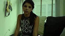 Latina Stepsis Point of View Scene