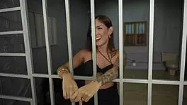 Colombian Babe Fucks Policeman Doggystyle To Escape Jail