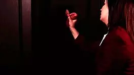 Student Sucks Cock Deepthroat At Gloryhole In Nylon Lingerie Fetish