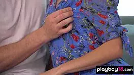 All Natural Blondie Nancy A Starting Her Day On Her Boyfriends Big Dick