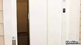 Brunette Teen Fucks Big Cock on First Date in Reality Show